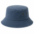 Sombrero bucket talla única de denim azul - ala ancha informal